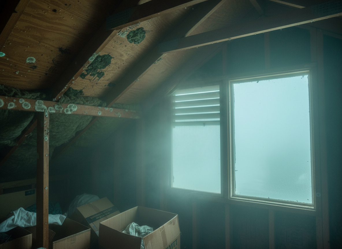 How Coastal Fog Contributes to Attic Mold in Midway City Homes