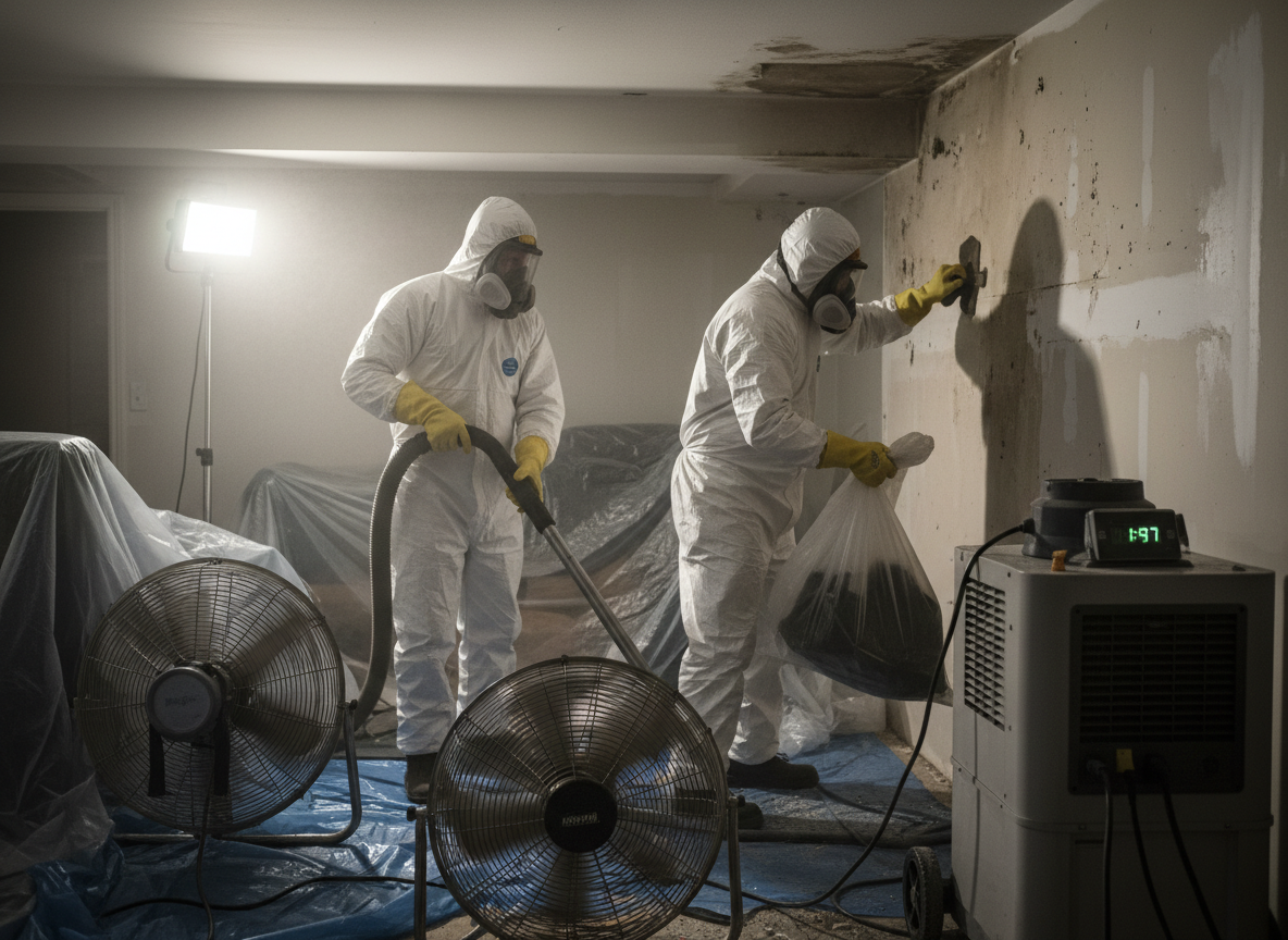 24 Hour Mold Removal in Midway City, CA