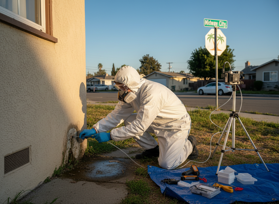 Certified Mold Inspector in Midway City, CA