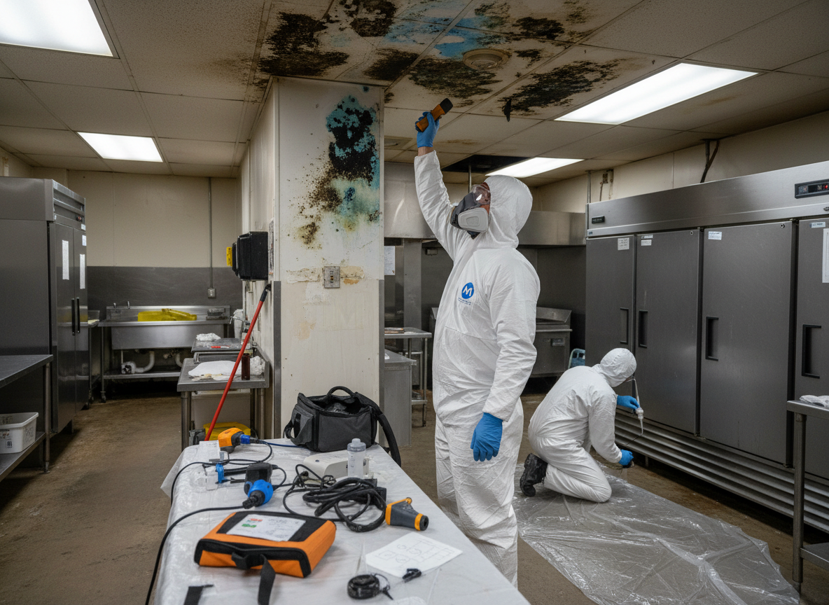 Commercial Mold Inspection in Midway City, CA