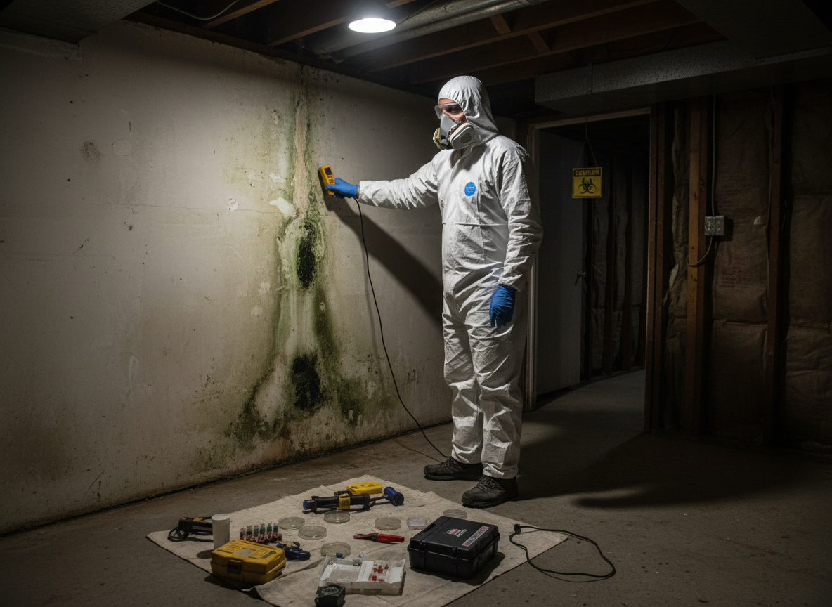 Mold Inspection in Midway City, CA