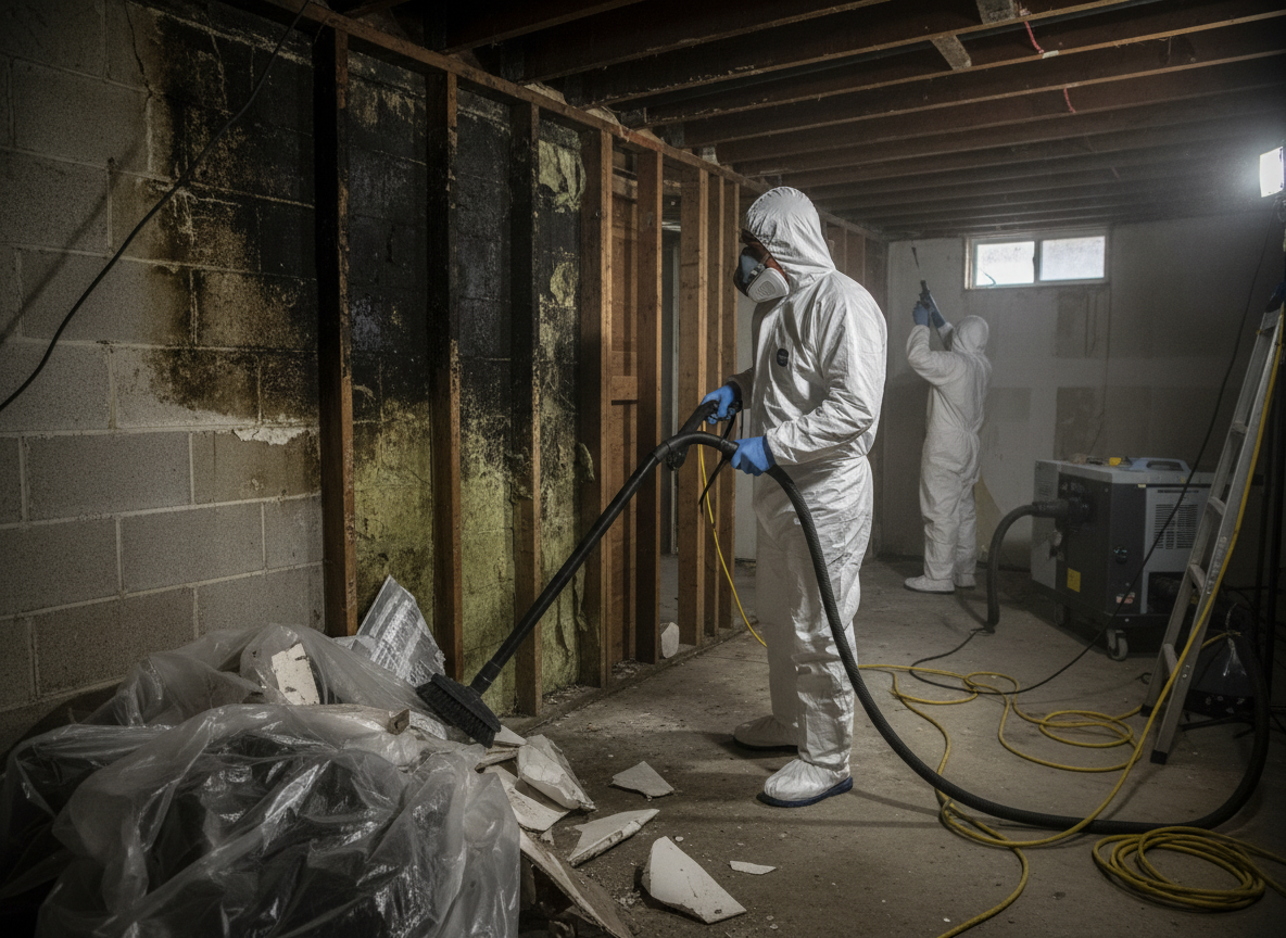 Toxic Mold Removal in Midway City, CA